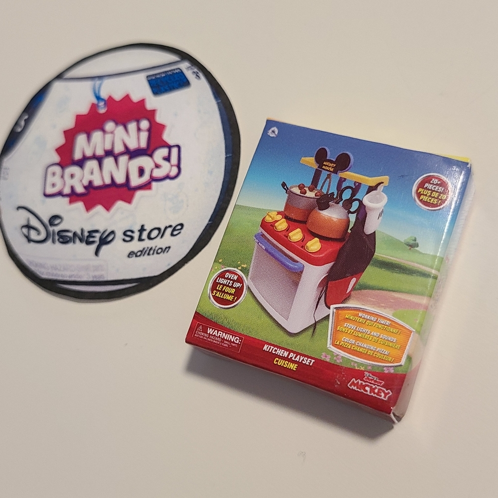 Zuru DISNEY Mini Brand Collectors Toy:  Mickey Kitchen Playset